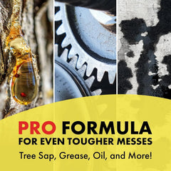 Goo Gone Spray Pro-Power Adhesive Remover with Scraper, Professional Strength, Easily Removes Wood Glue, Grease, Tar, Stickers, Goos, Wet Paint & Grime, Surface Safe, Fast Working, 16 Fl Oz