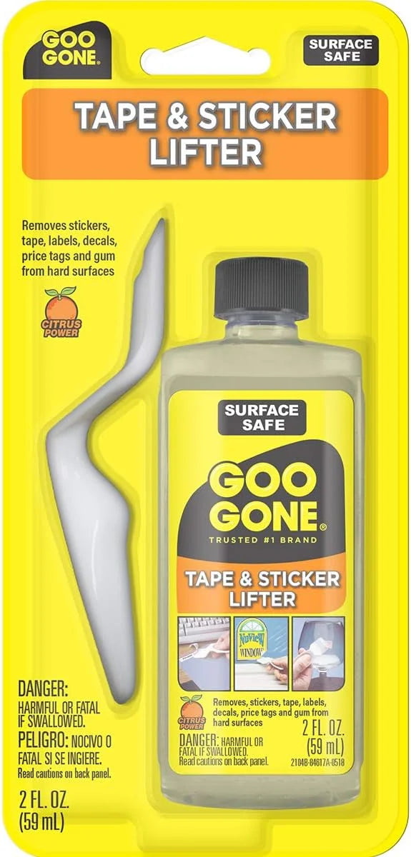 Goo Gone 2Oz Sticker Lifter With Lifter Tool Pack of 2